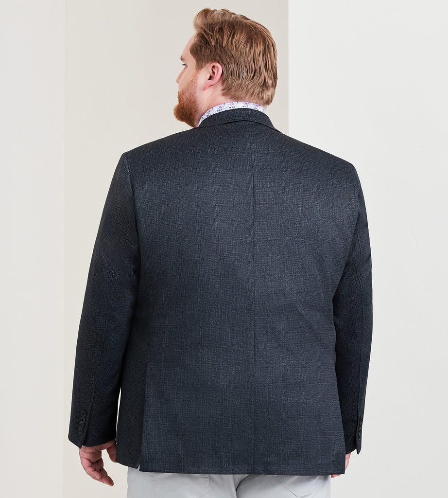 Modern Fit Heather Knit Sport Jacket Hechter Paris Mr. Big & Tall