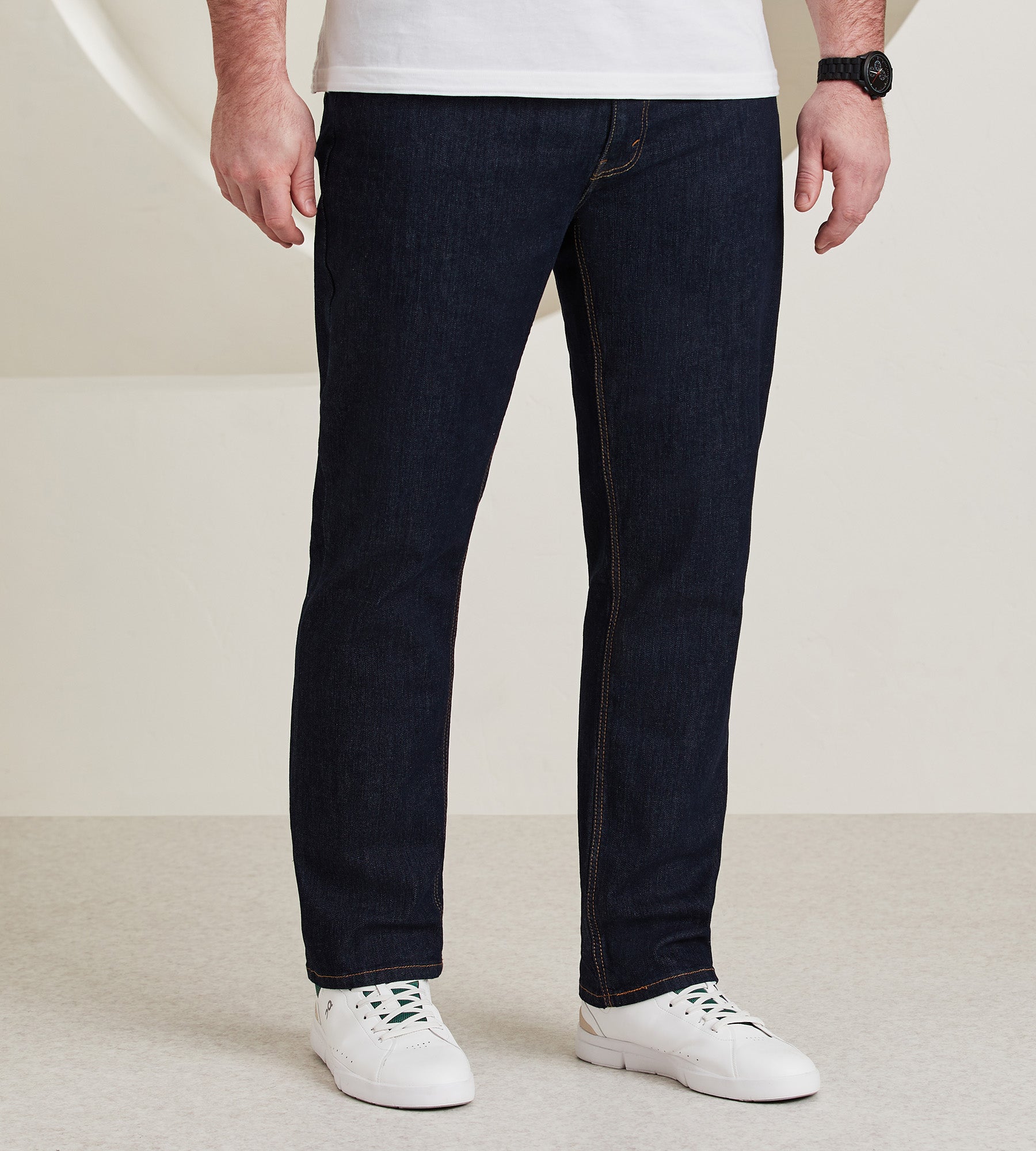 Athletic Straight Jeans