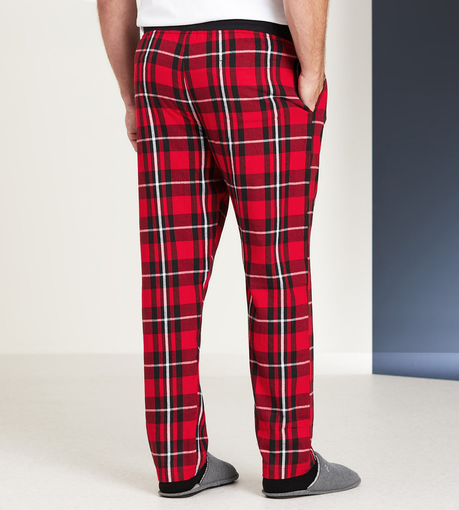 plaid flannel lounge pants