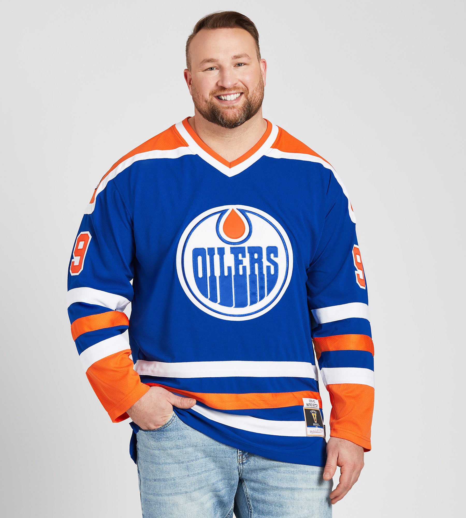 Edmonton Oilers Gretzky NHL Jersey – Big Tall