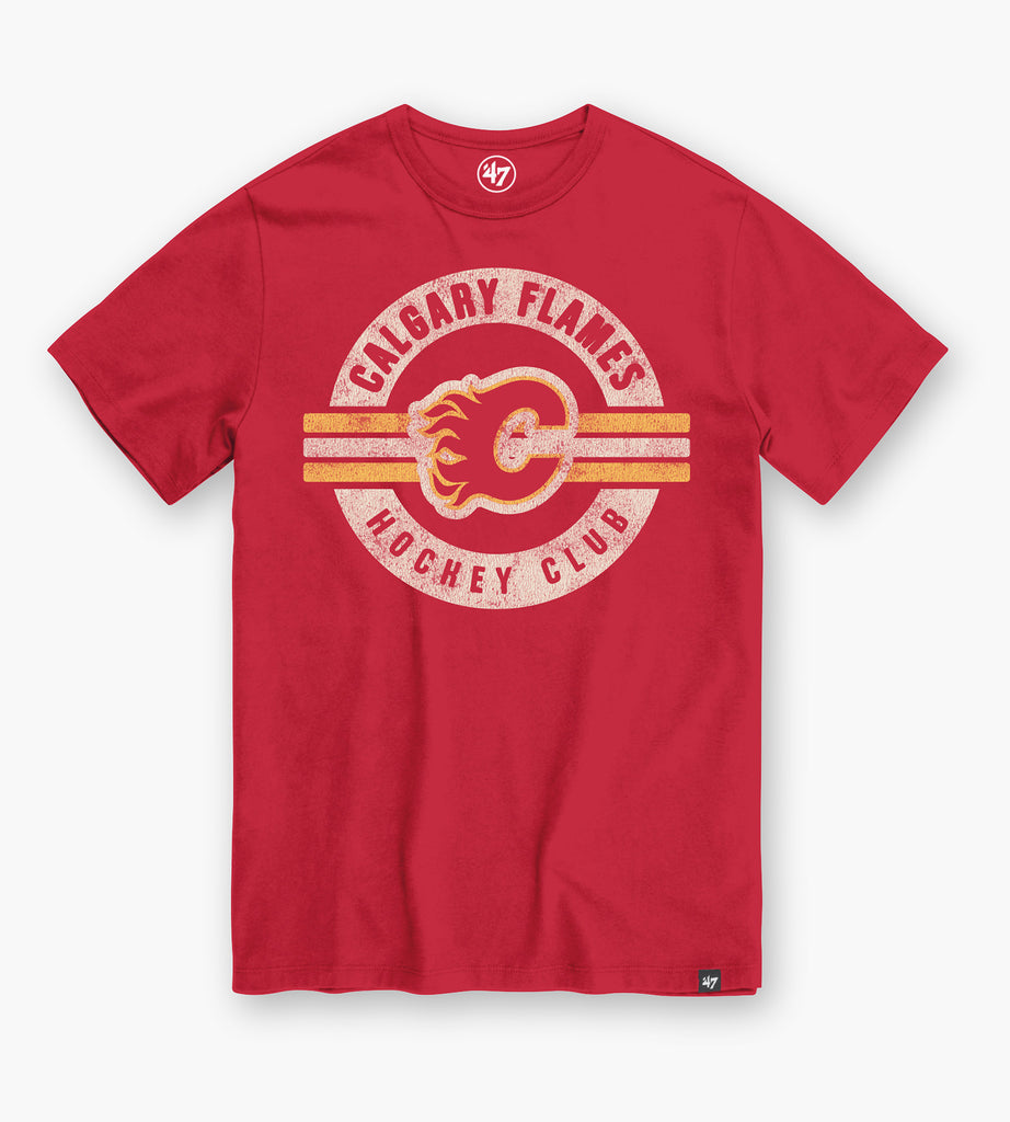 T-shirt NHL Calgary Flames – Logo Officiel – Homme Taille XL