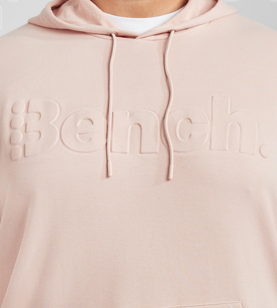 Embossed Logo Pull Over Hoodie | Bench | Mr. Big & Tall