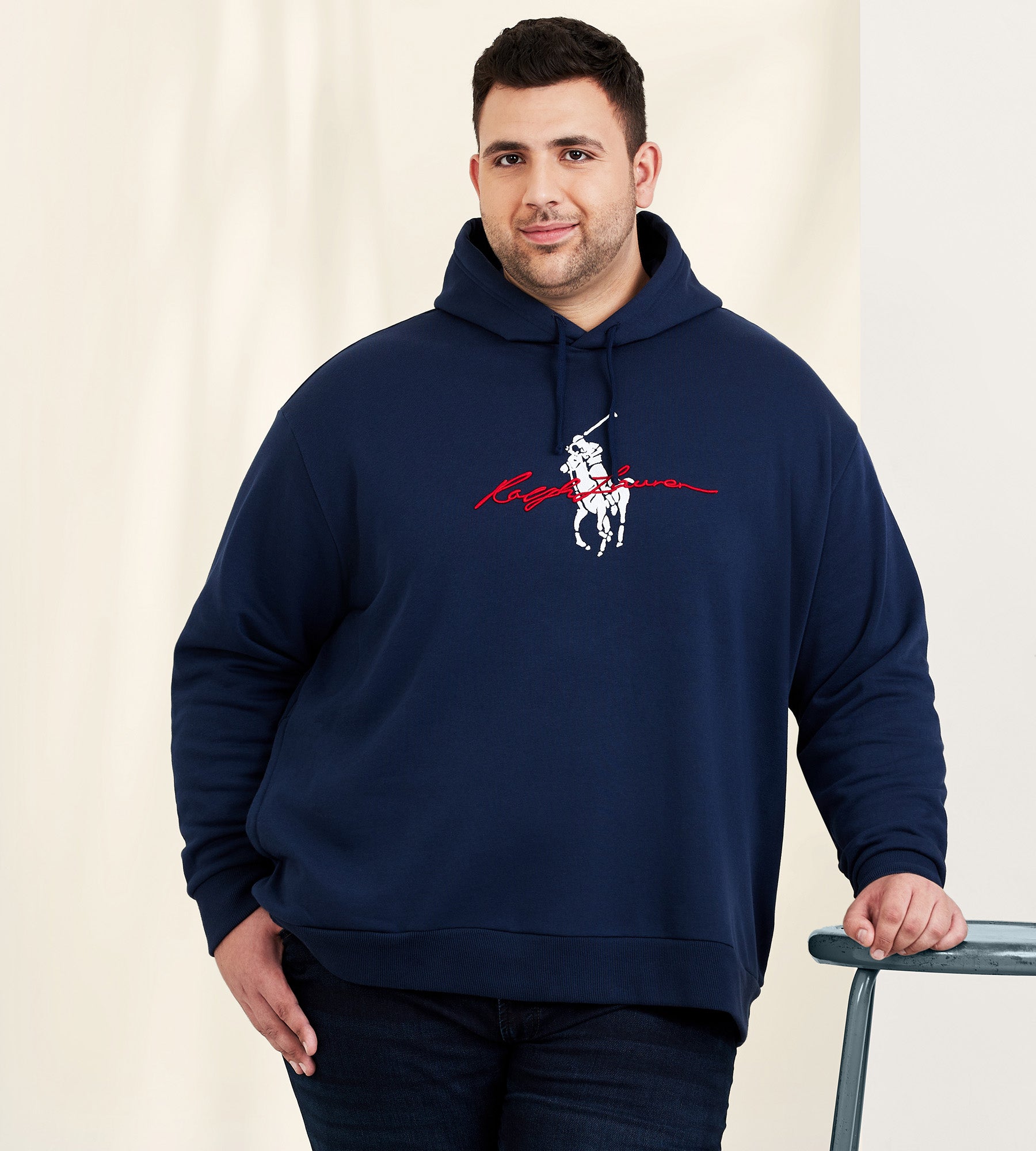 Graphic Fleece Polo Pony Hoodie – Mr. Big & Tall