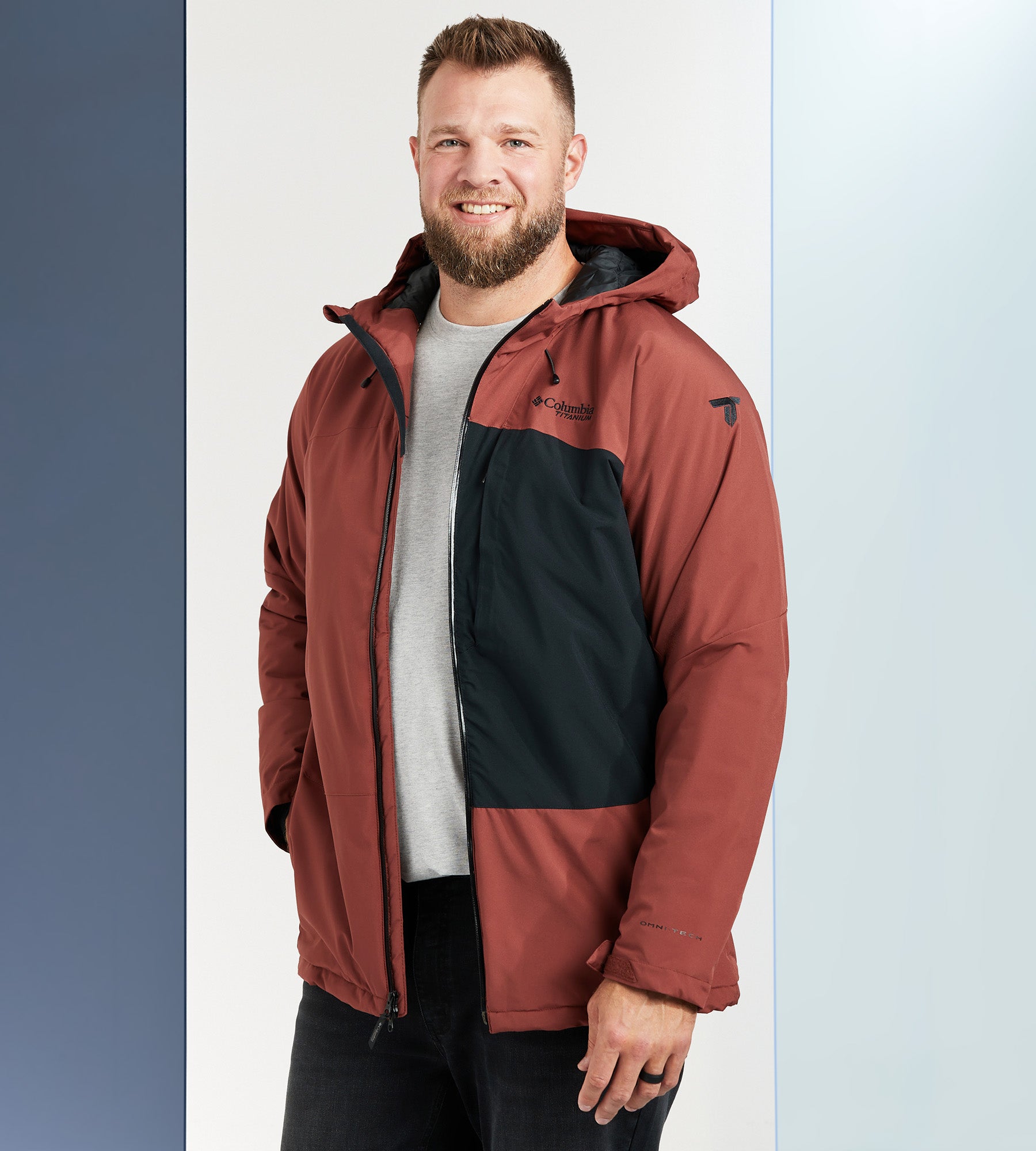 Columbia Sportswear Winter District III Jacket Tall Mens Black 4XT