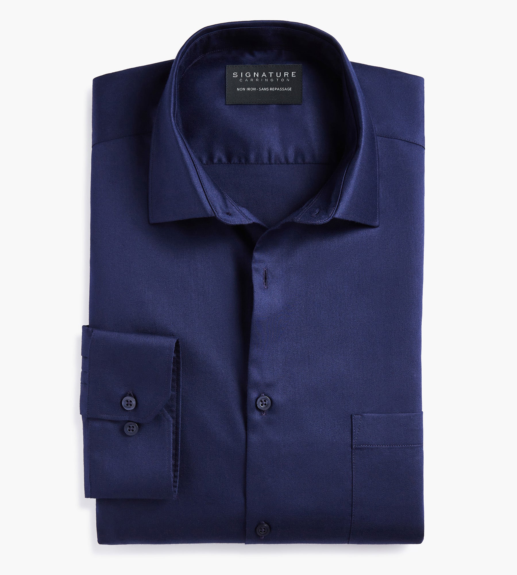 Mens blue formal best sale shirt