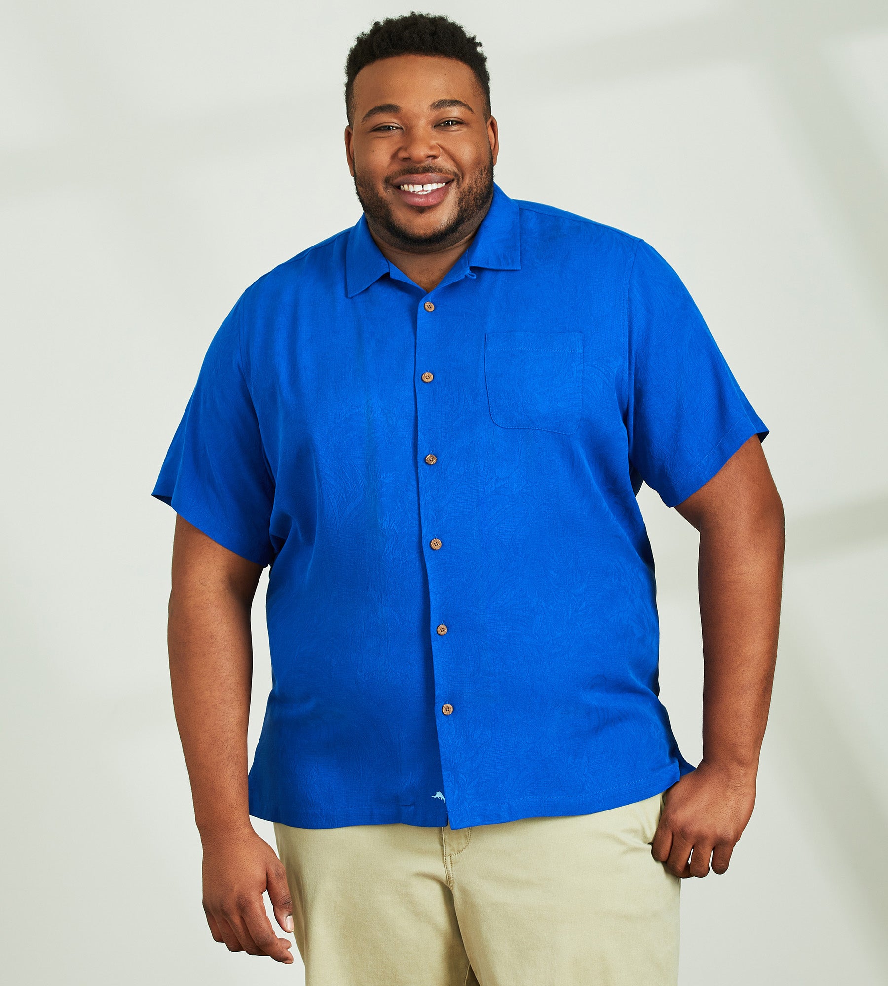 tropic isles silk camp shirt