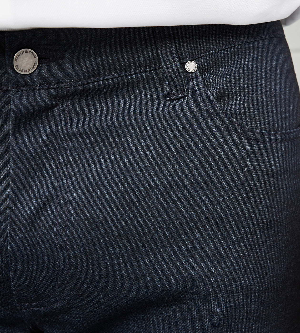 five-pocket knit pants