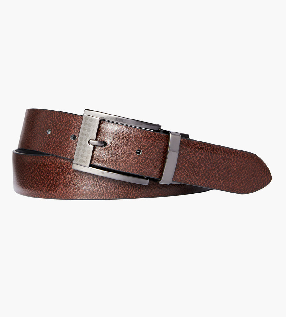 Pebble Grain Reversible Leather Belt | Britches | Mr. Big & Tall Men's