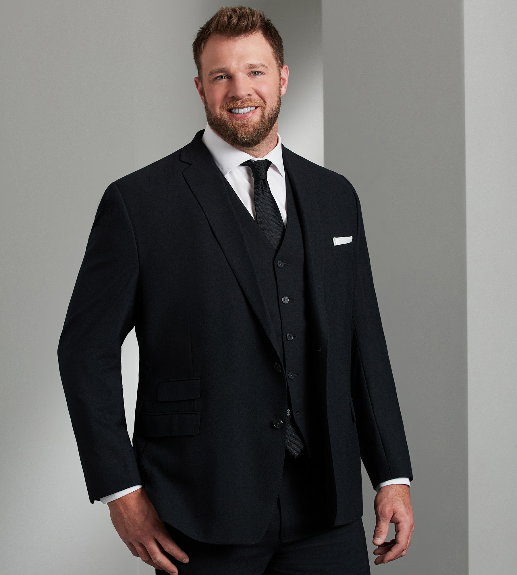 Modern Fit DH-XTECH Ultimate Performance Suit Separate Vest | Hechter Paris | Mr. Big & Tall Men's Clothing | Shop online and in-store for Suit Vests designed for the plus-size man, shipping Modern Fit DH-XTECH Ultimate Performance Suit Separate Vest | Hechter Paris | Mr. Big & Tall Men's Clothing | Shop online and in-store for Suit Vests designed for the plus-size man, shipping