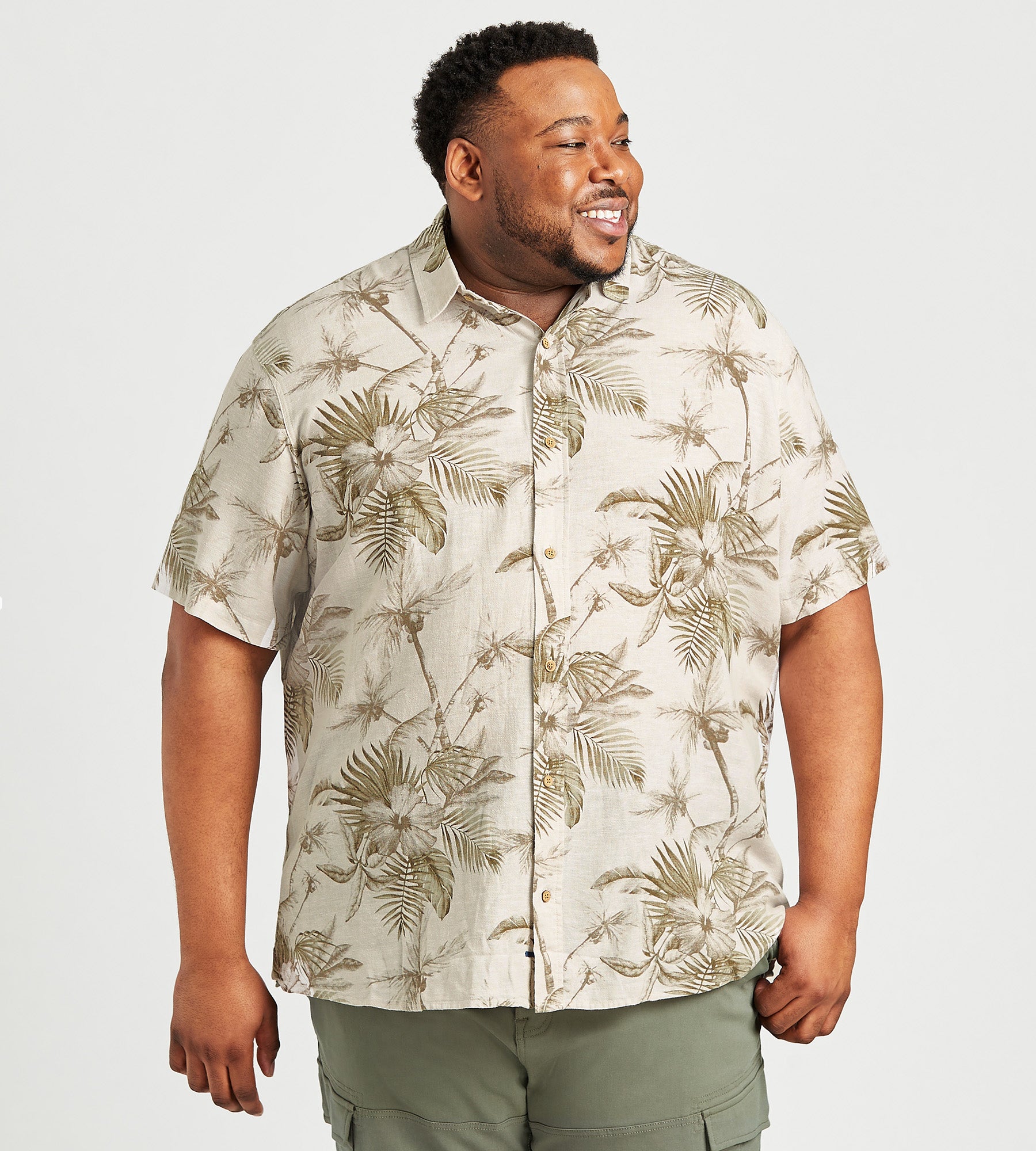 Floral Linen Shirt