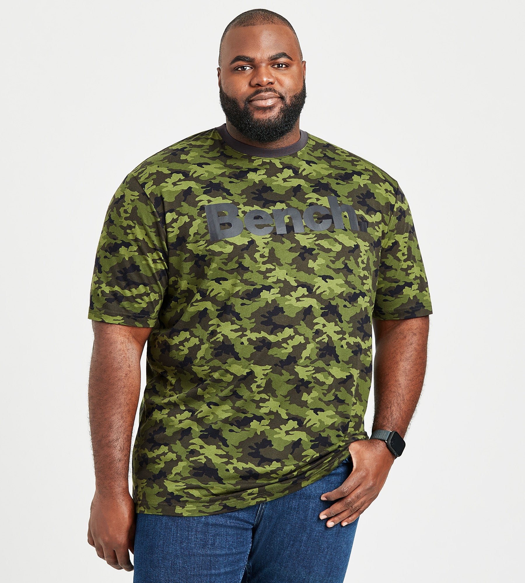 Bench Camo Print Tee