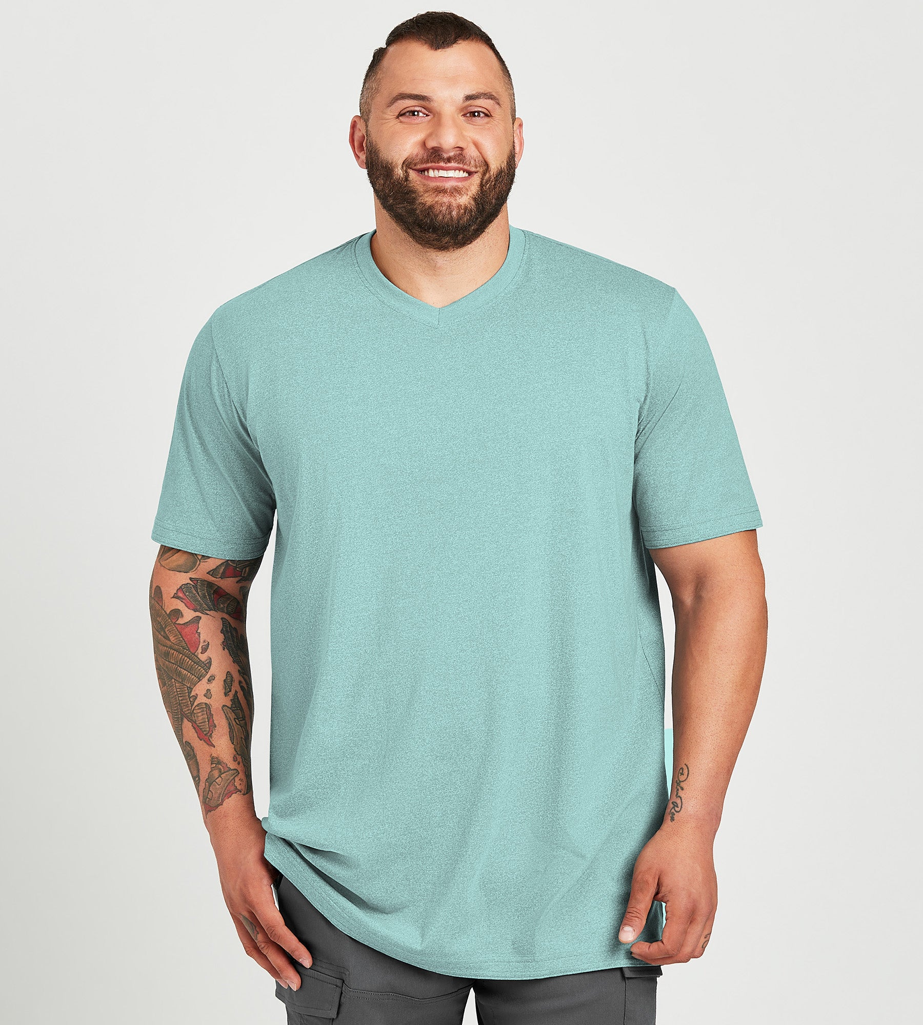 Ultimate V-Neck Marled Tee