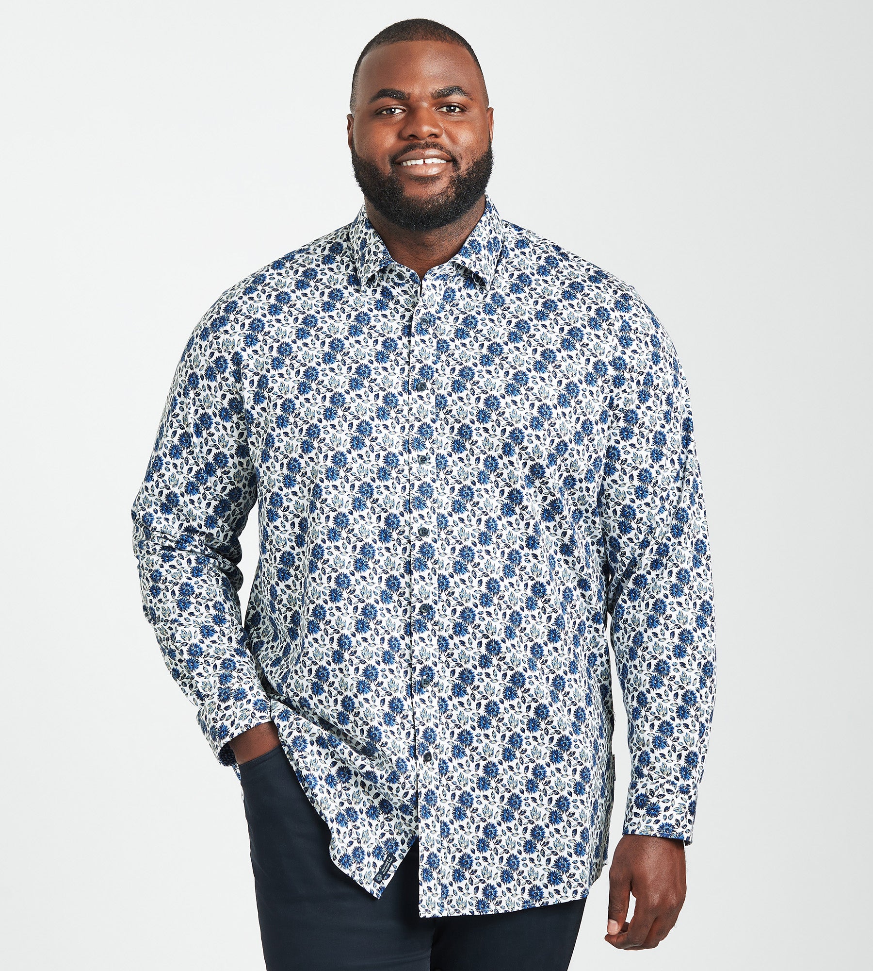Floral Print Casual Shirt