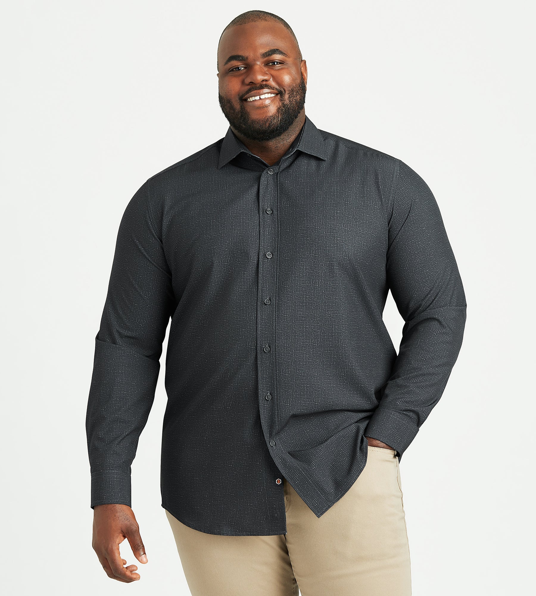 Crosshatch Stretch Shirt