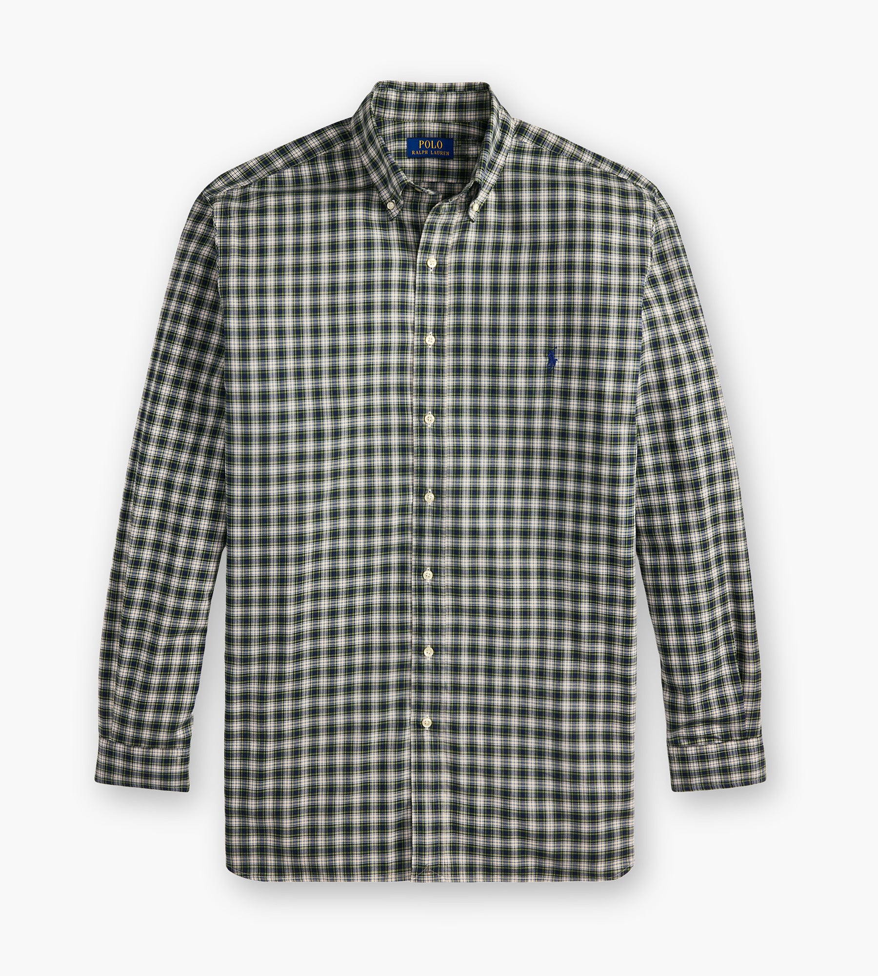 Brushed Twill Plaid Shirt