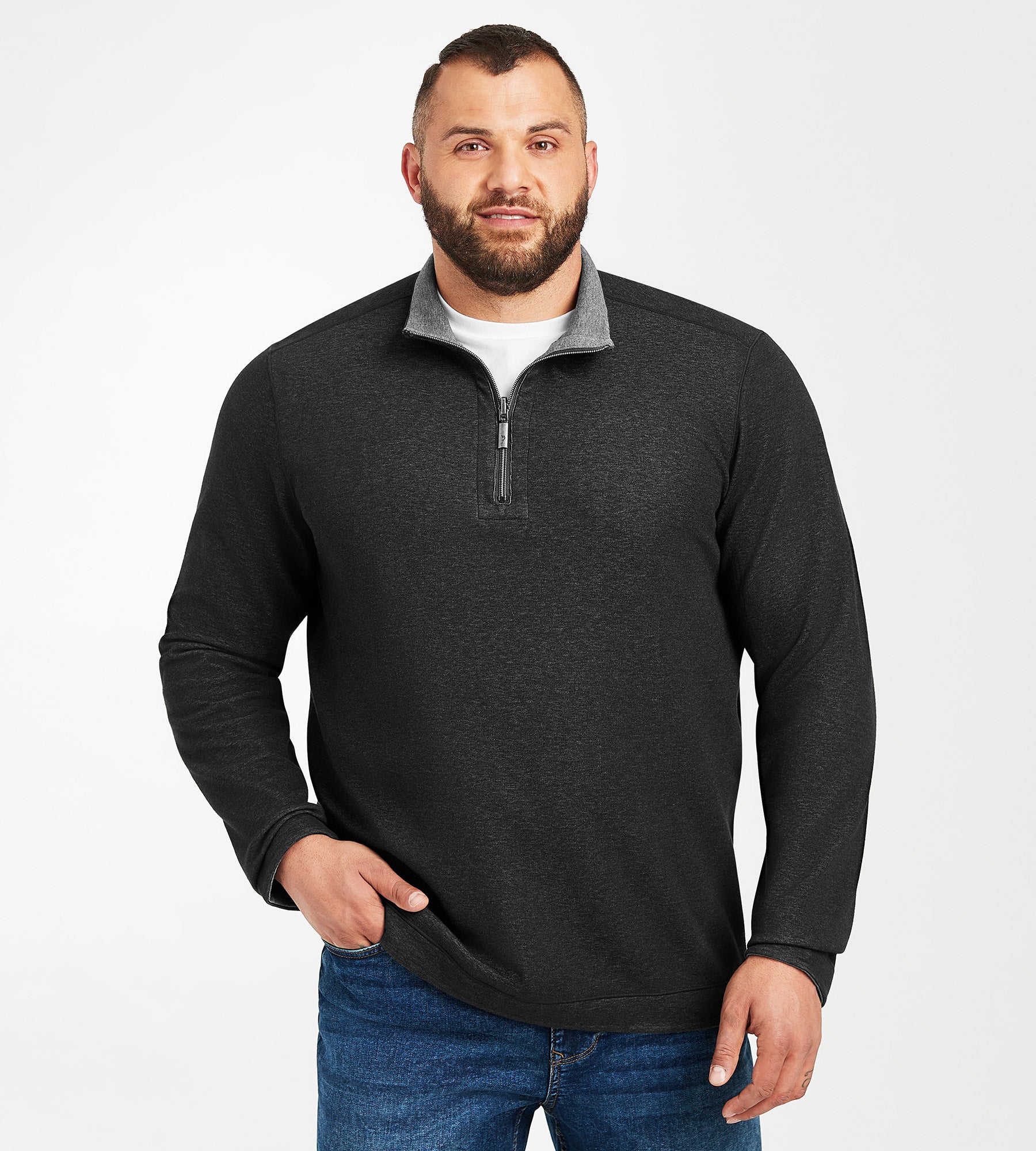 Flip Shore Reversible 1/4 Zip Pullover