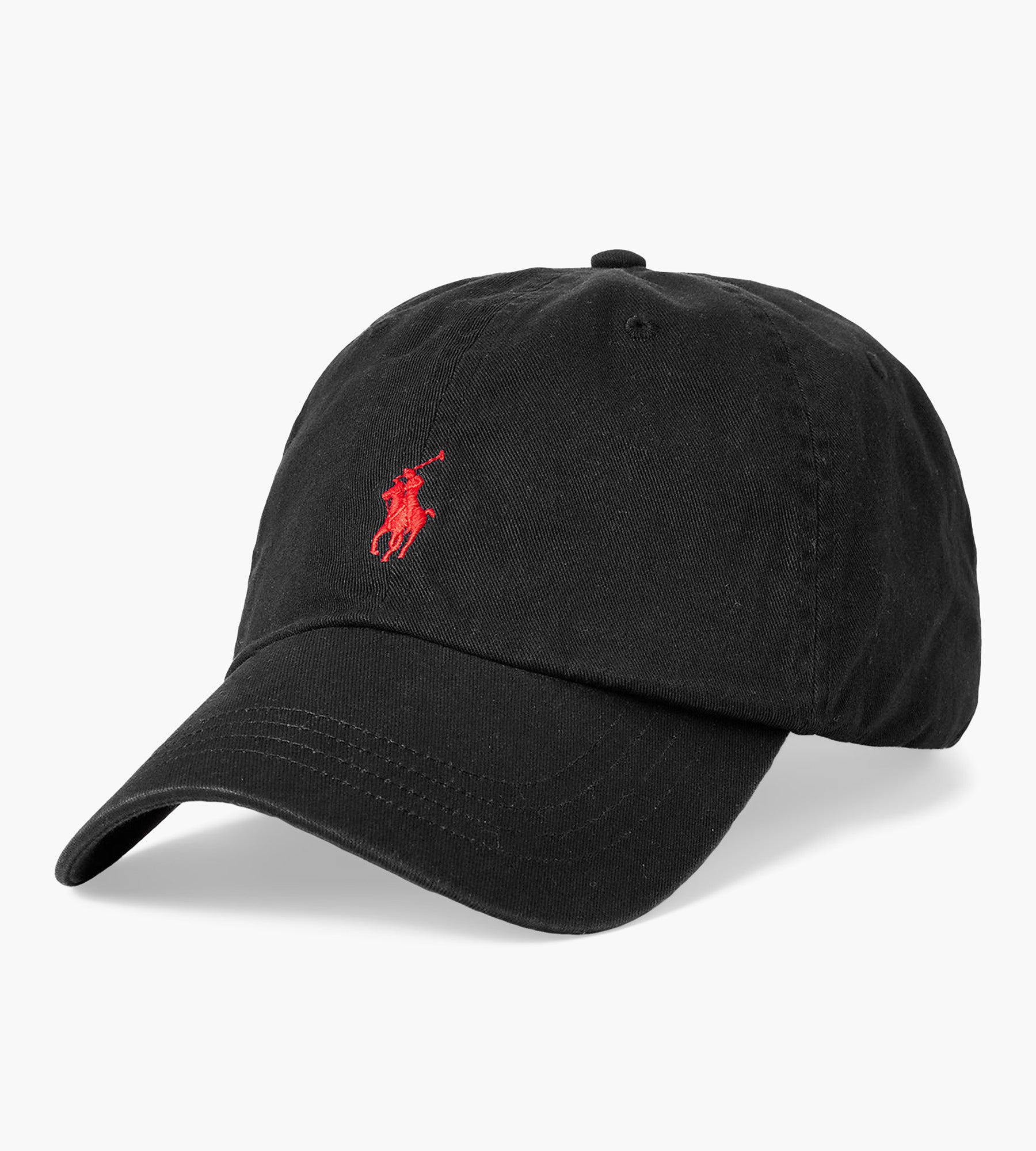 ★RONRON★ R BALL CAP BLACK StellarNylonBaseballCapEmbroid