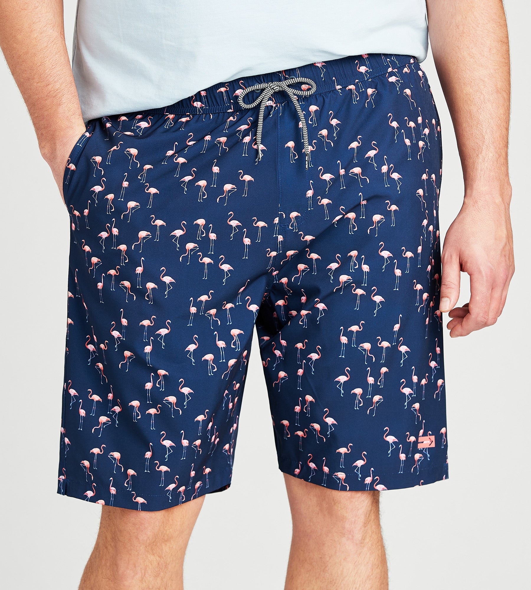 Flamingo Print Swim Short