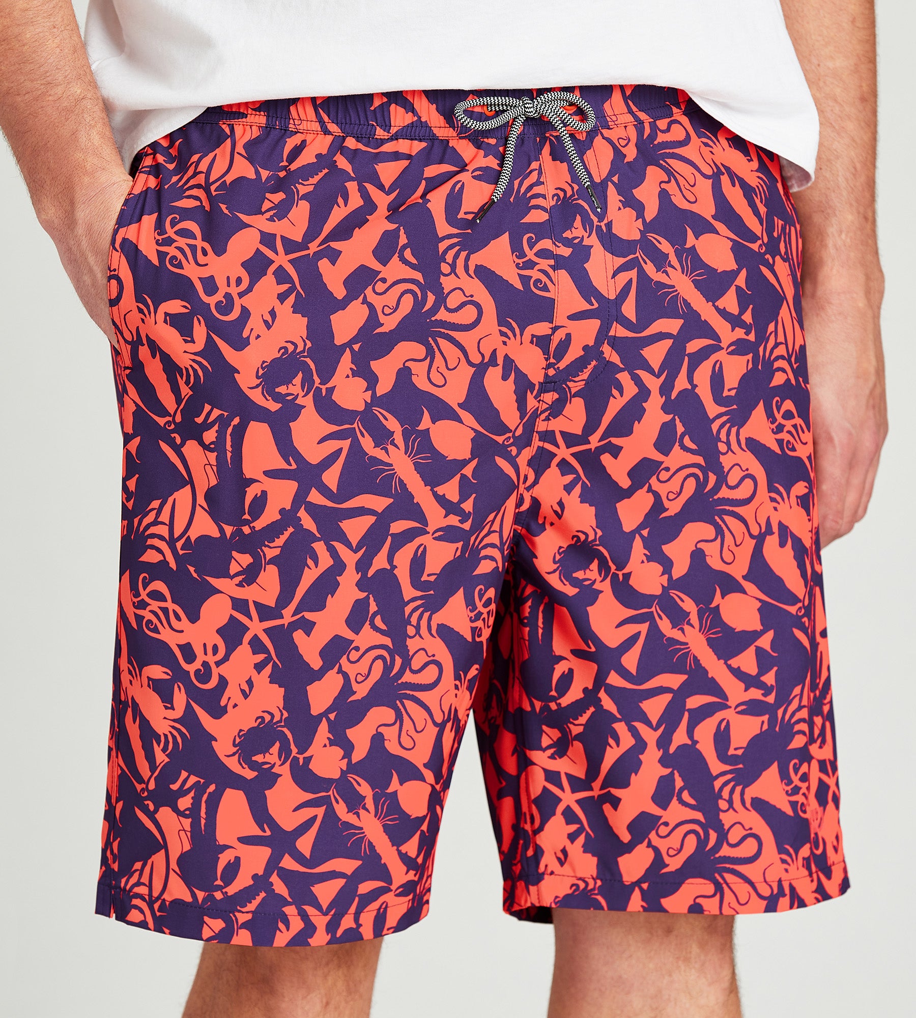 Oceanic Print Swim Short
