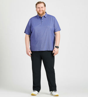Golf Club Geo Print Polo – Mr. Big & Tall