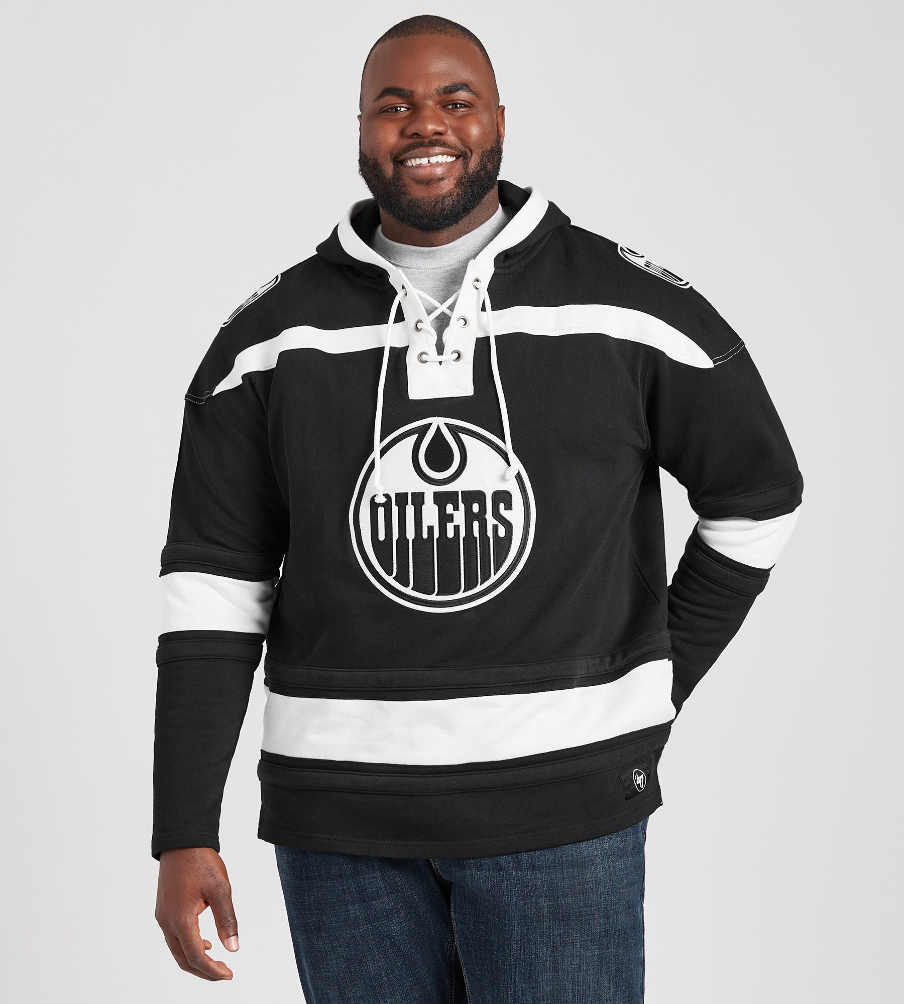Edmonton Oilers Lacer Hoodie – Mr. Big & Tall