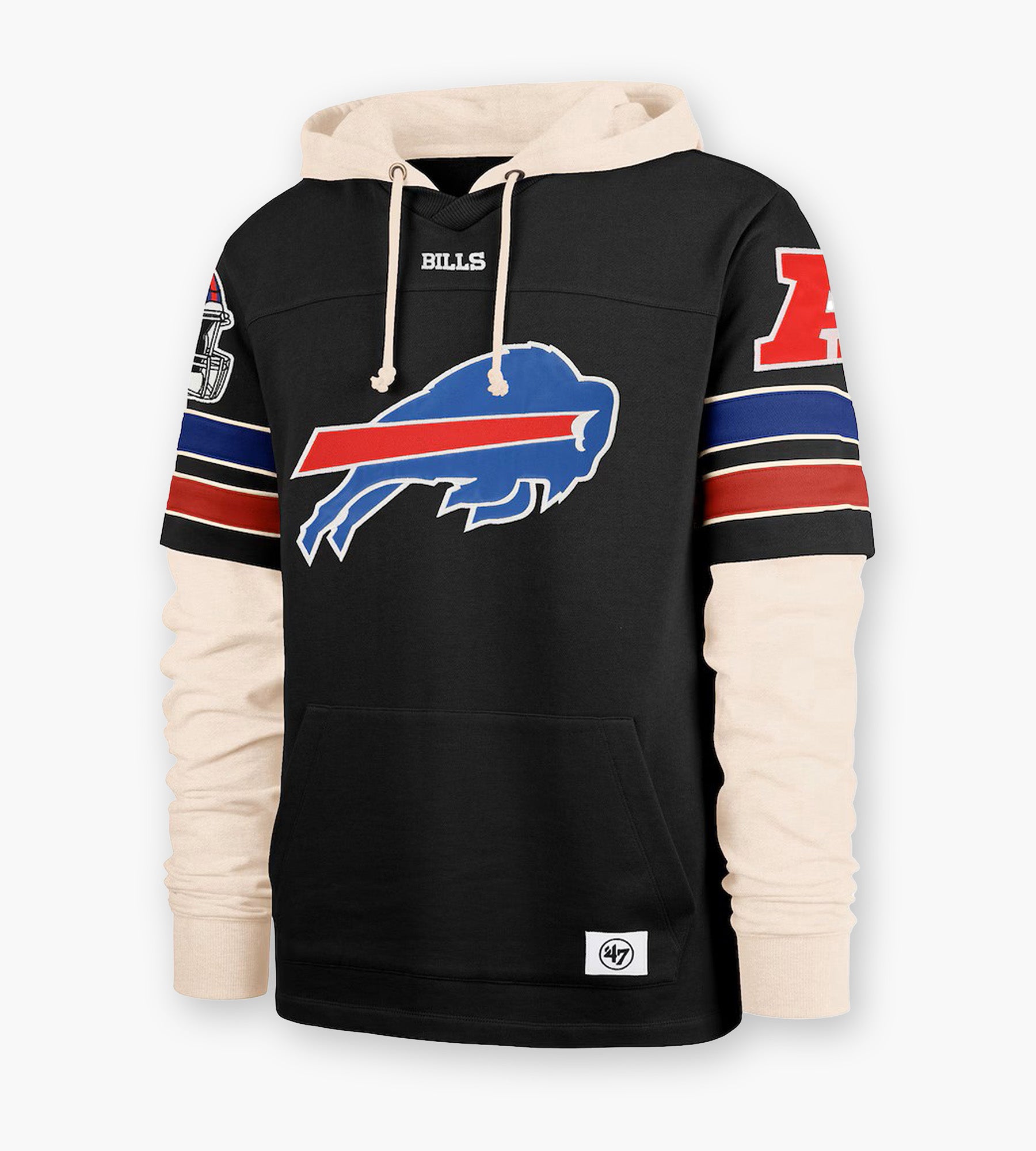 Buffalo Bills Fleece Lacer Hoodie – Mr. Big & Tall