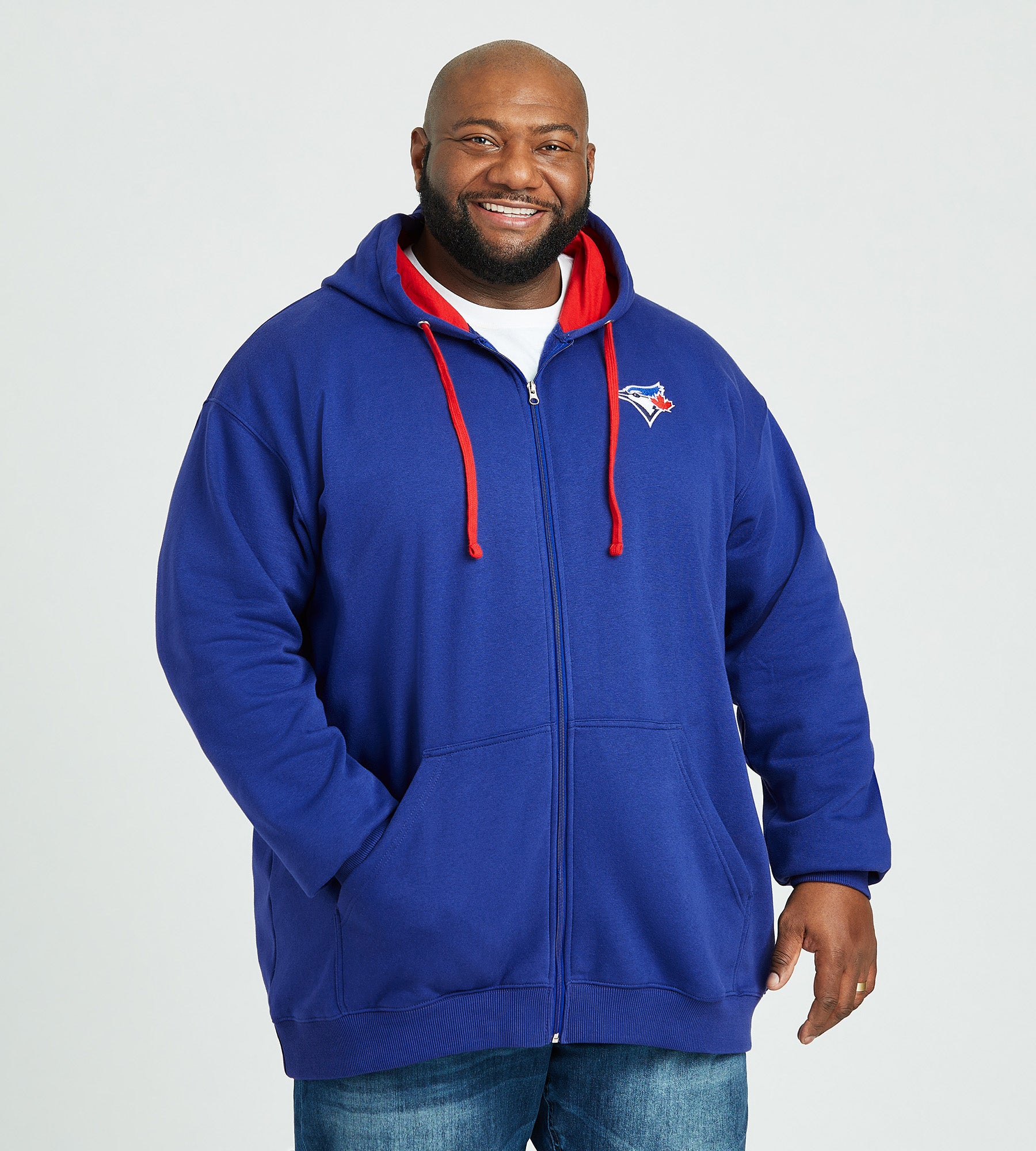 Toronto Blue Jays MLB Full Zip Hoodie – Mr. Big & Tall
