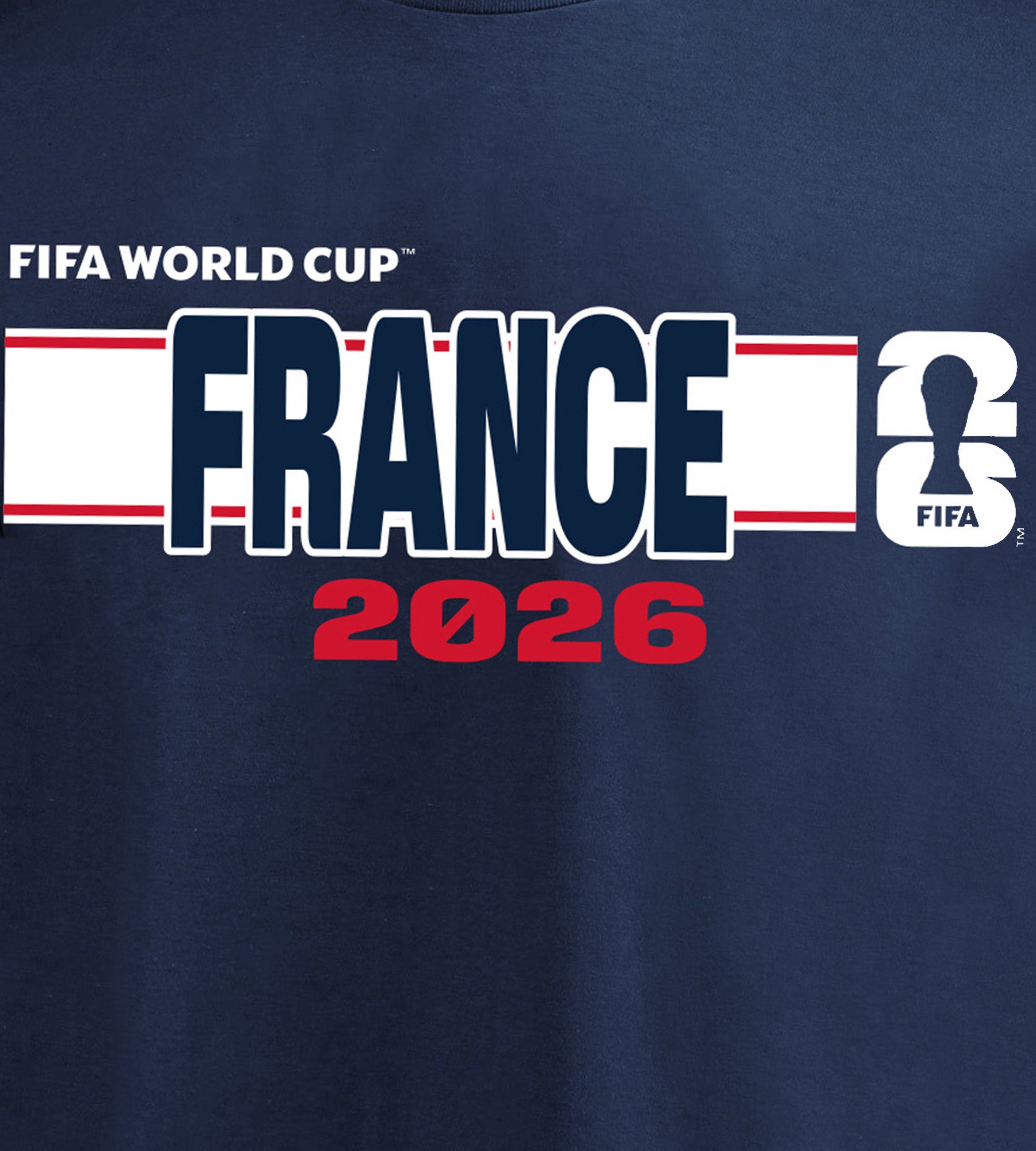 France FIFA 2026 World Cup Tee – Mr. Big & Tall