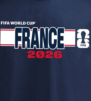 France FIFA 2026 World Cup Tee – Mr. Big & Tall