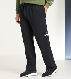 Fleece Pant With Big Logo Reebok Mr. Big Tall Men s Clothing Shop online and in store for Active Pants designed for the plus size man shipping available across Canada