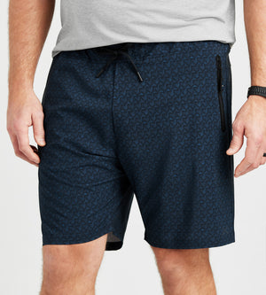 Heathered Geo Print Polo – Mr. Big & Tall