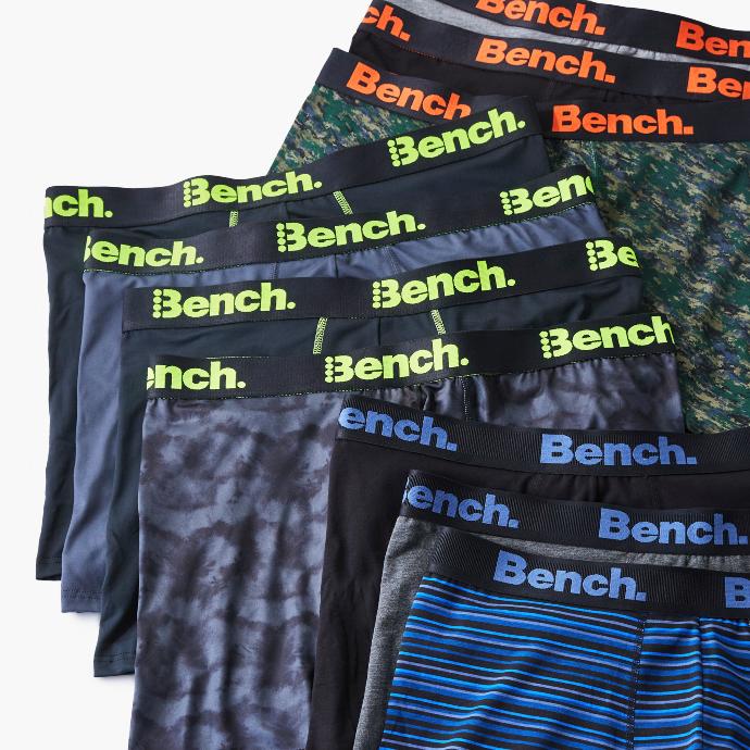Shop comfortable underwear from quality brands like Bench at Mr. Big & Tall Menswear in Canada. Available in-store and online.