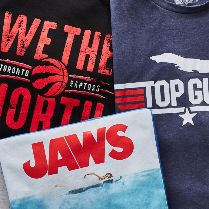 Shop fun graphic tees at Mr. Big & Tall Menswear in Canada. Available in-store and online.
