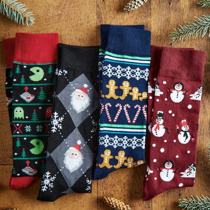 Shop Big & Tall Holiday Socks for Plus-Sized Men | Mr. Big & Tall | Menswear Online Canada