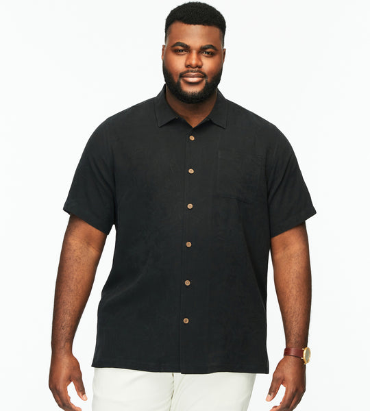 Tシャツ・カットソー [The Row] Imano Top in Silk and Viscose Imano Top Black in Silk and Viscose – The Row